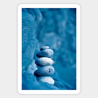 Stacked pebbles Magnet